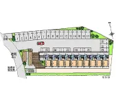 ★手数料０円★川西市平野１丁目　月極駐車場（LP）